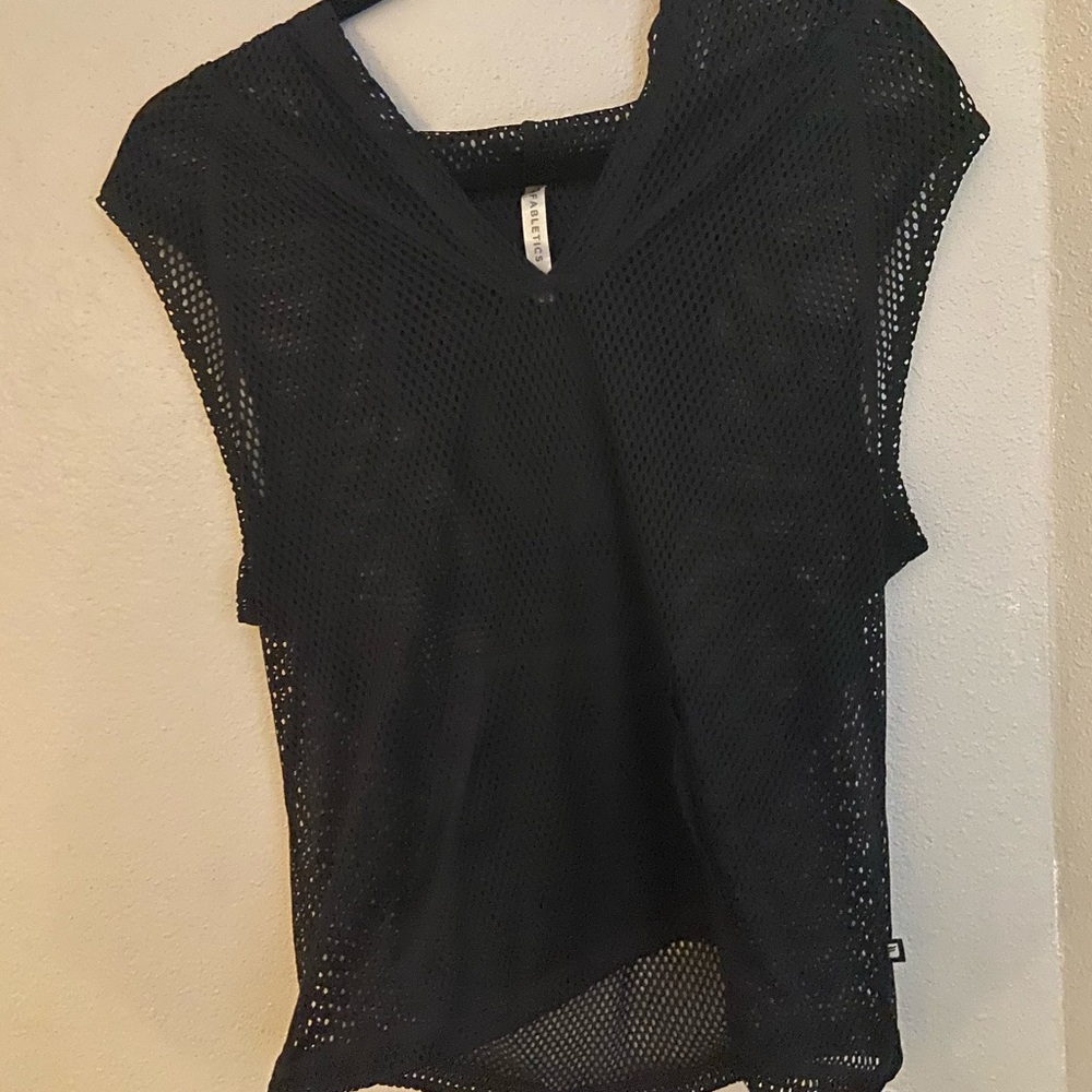Fabletics Mesh hooded athletic tank